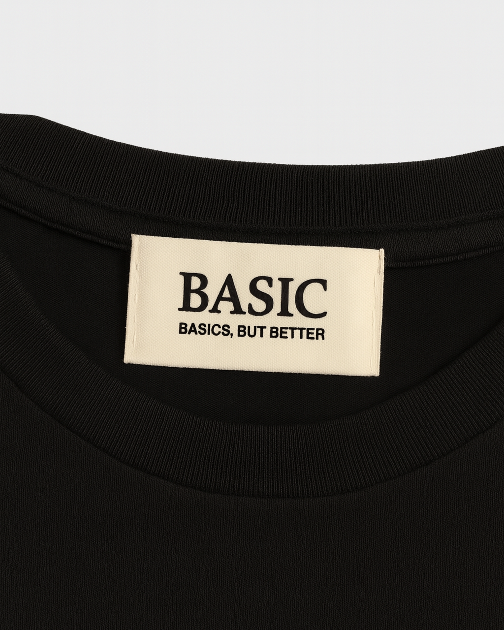 BASIC T-shirt Black